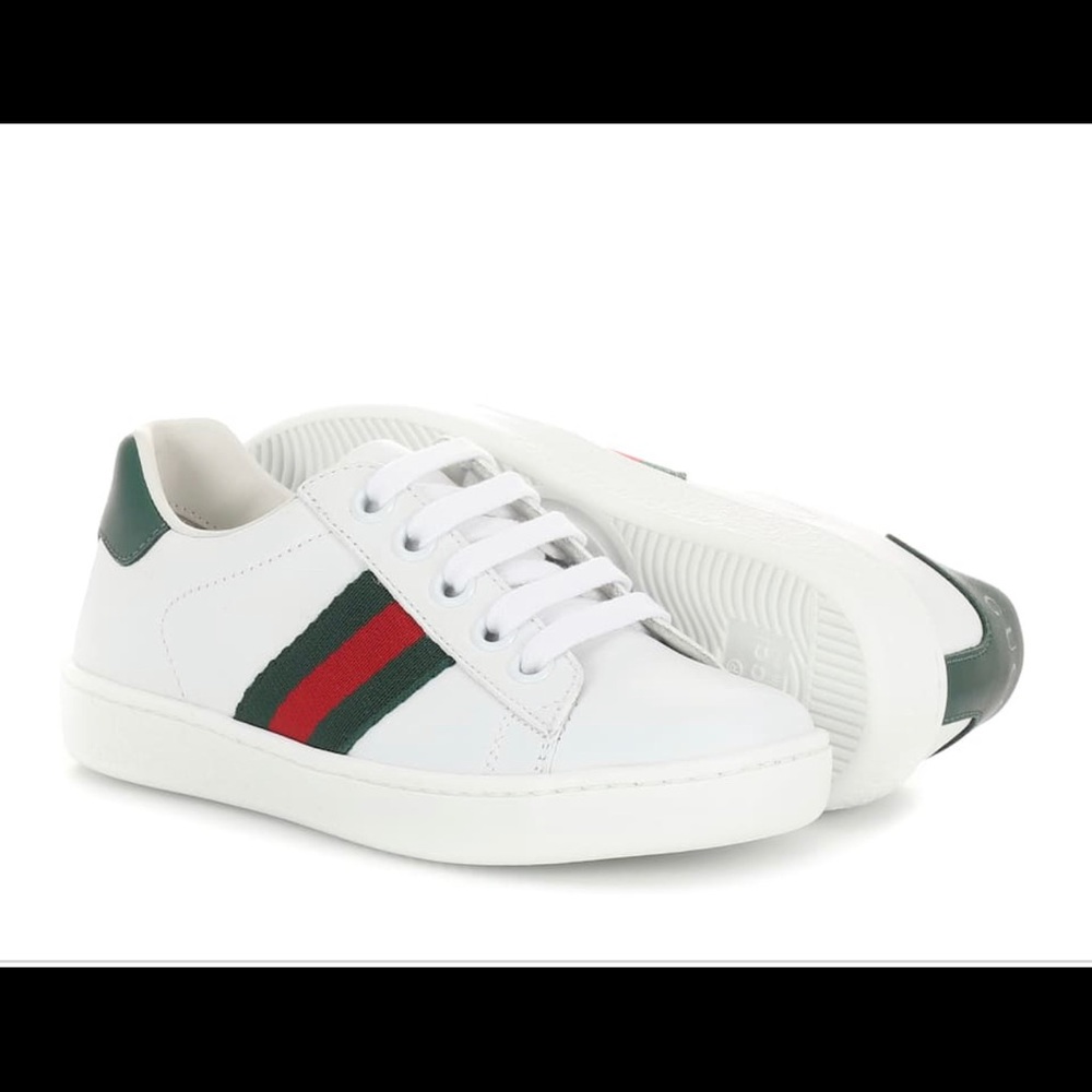 Gucci Children's Ace leather sneaker